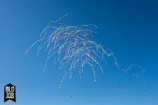 Colorful Airsnakes small Papierstreamer bunt