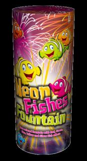 Neon Fishes Fontäne
