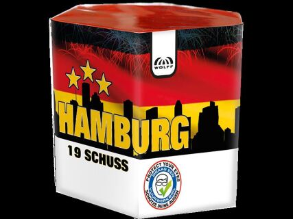 Hamburg 19-Schuss-Feuerwerk-Batterie