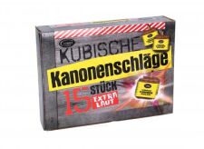 Kubische Kanonenschläge 15 Stück