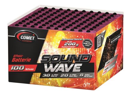 Soundwave 100-Schuss-Feuerwerk-Batterie