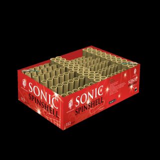 Sonic Spinshell 112-Schuss-Feuerwerkverbund