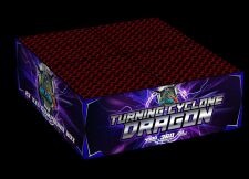 Turning Cyclone Dragon 360-Schuss-Feuerwerkverbund