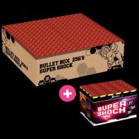 Bullet Box + Super Shock 290-Schuss-Feuerwerkverbund
