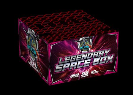 Legendary Space Box 98-Schuss-Feuerwerkverbund