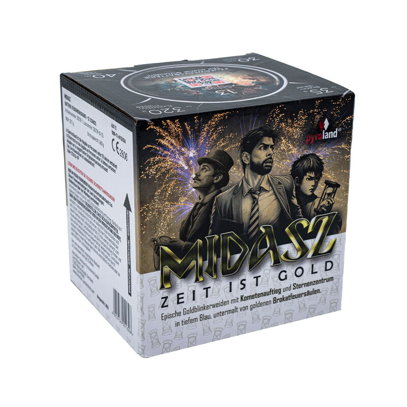 Jetzt Midasz 13-Schuss-Feuerwerk-Batterie ab 26.39€ bestellen