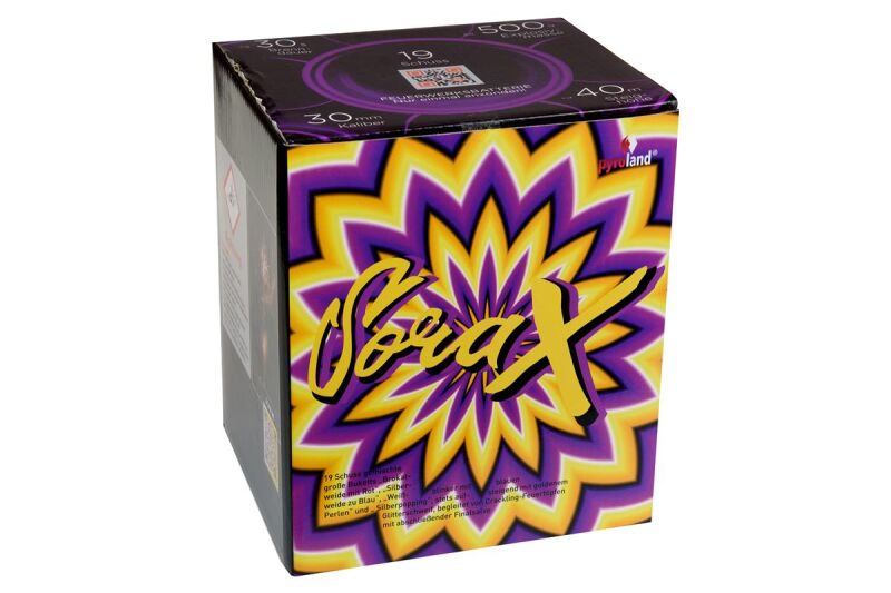 Jetzt SoraX 19-Schuss-Feuerwerk-Batterie ab 28.6€ bestellen