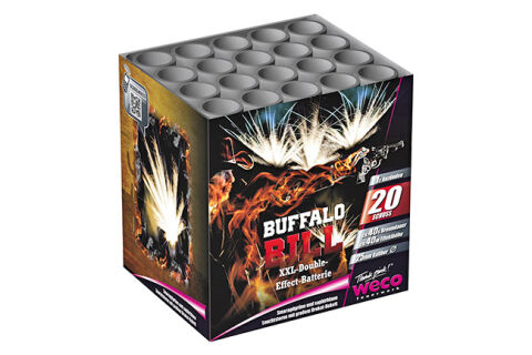 Buffalo Bill 20-Schuss-Feuerwerk-Batterie
