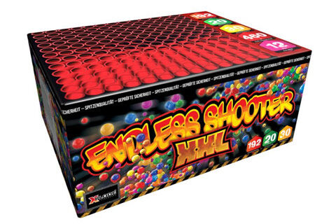 Endless Shooter XXL 192-Schuss-Feuerwerk-Batterie
