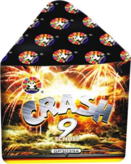 Crash 9-Schuss-Feuerwerkbatterie