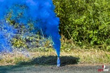 XL Rauchprojektor Blau 60s-80s