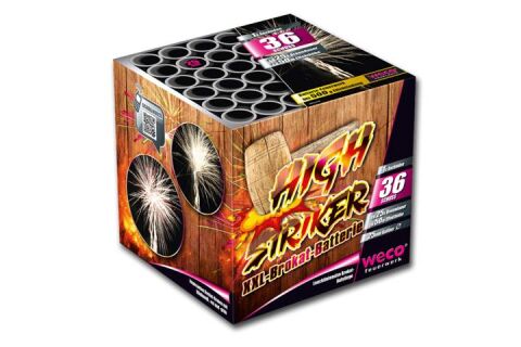 High Striker 36-Schuss-Feuerwerk-Batterie