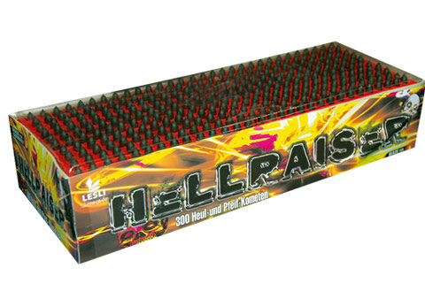 Hellraiser 300-Schuss-Feuerwerk-Batterie