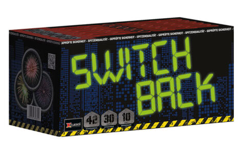 Switchback 42-Schuss-Feuerwerk-Batterie