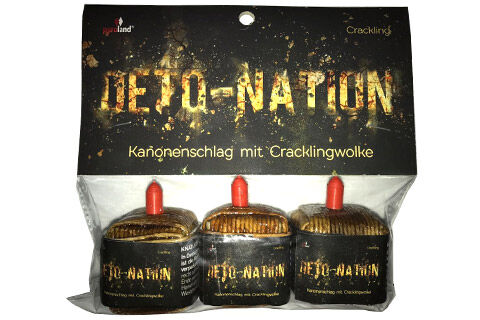 Deto-Nation 3er Pack kubische Kanonenschläge