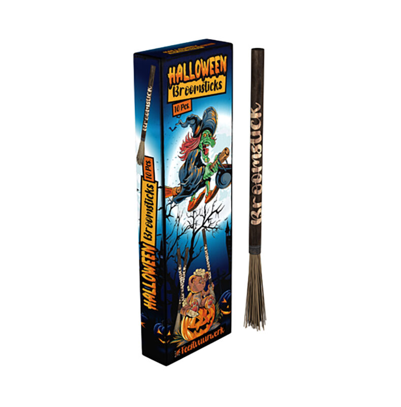 Broomsticks 10Stk Jugendfeuerwerk Lesli