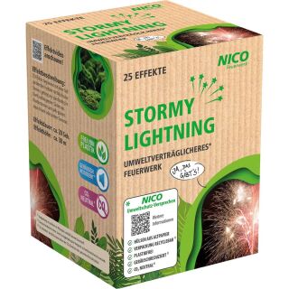 Stormy Lightning 25-Schus-Feuerwerk-Batterie