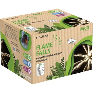 Flame Falls 51-Schuss-Feuerwerksbatterie