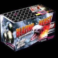 Blazing Beast 50-Schuss-Feuerwerk-Batterie