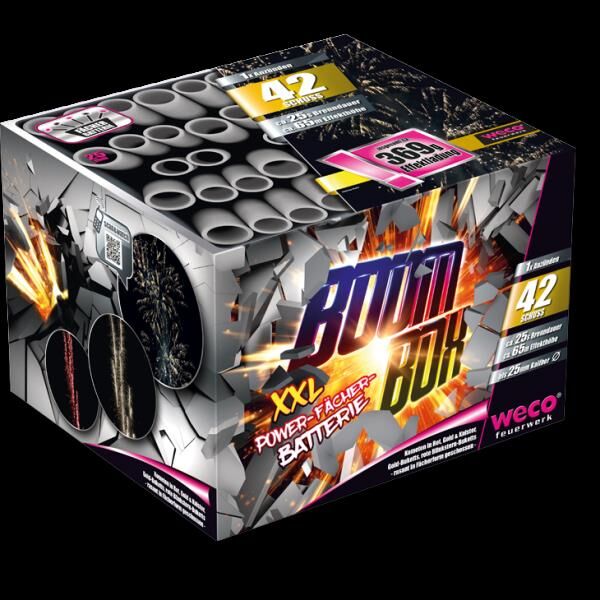 Boombox 42-Schuss-Feuerwerk-Batterie