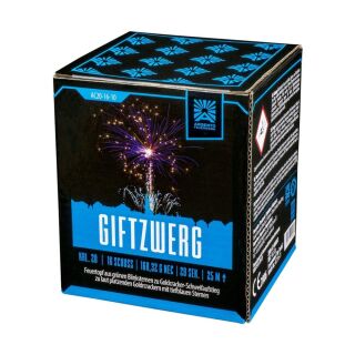 Giftzwerg 16-Schuss-Feuerwerk-Batterie