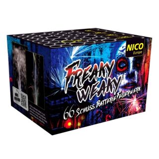 Freaky Weaky 66 Schuss-Feuerwerk-Batterie
