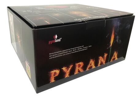 Pyrania 144-Schuss-Feuerwerkverbund